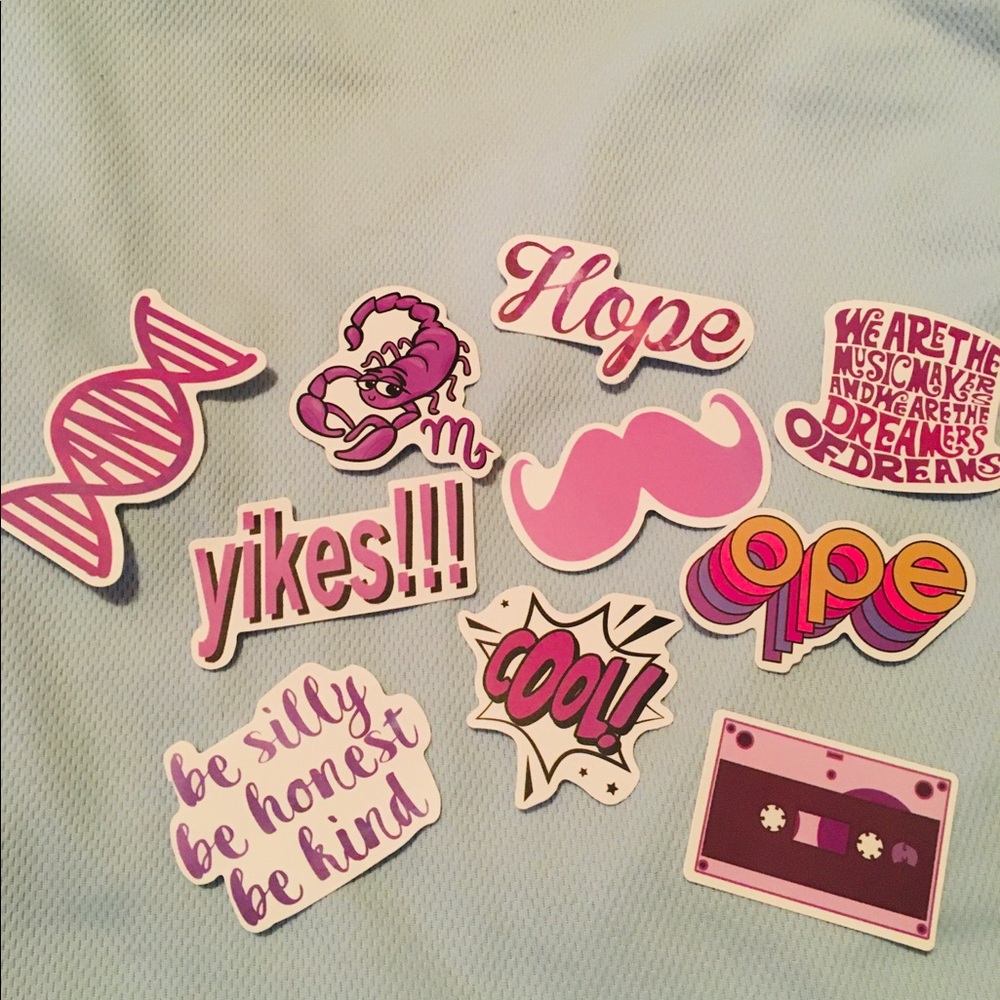 VSCO Stickers 10 pack